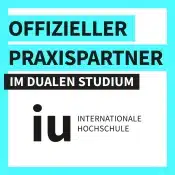 logo iu offizieller praxispartner